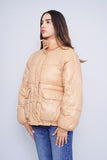 Parka Beige Abercrombie & Fitch Talla Xs Image 1