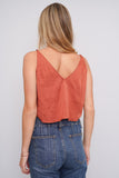 Top Naranjo Free People Talla M Image 2