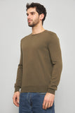 Sweater casual  verde polo talla M 085