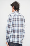 Camisa escocesa azul burberry london england Talla S Image 2