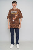 Polera Café Liquid Blue Talla Xl Image 3