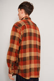 Camisa cuadrille cafe/burdeo Carhartt Talla Xl Image 2