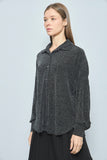 Blusa Gris Mng Talla Xs Image 1