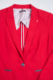 Blazer casual  rojo tommy hilfiger talla L 350