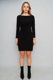 Vestido Negro White House Black Market Talla 4P Image 3