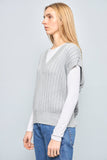 Sweater casual  gris gap talla S 455