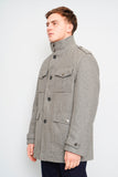 Abrigo Gris Michael Kors Talla L Image 1
