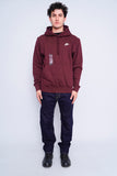 Polerón Burdeo Nike Talla S Image 3