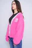 Sweater Rosado Barbie Talla Xl Image 1