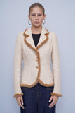 Jacket Beige Escada Talla 34