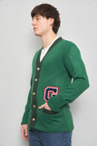 Sweater casual  verde jostens talla M 449