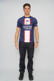 Polera Azul Nike Talla M Image 3