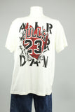 Polera Blanco air jordan Talla Xl