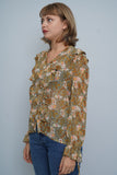 Blusa Multicolor t tahari Talla TU Image 1