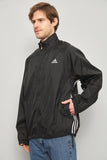 Cortaviento casual  negro  adidas talla L 774