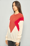 Sweater casual  multicolor lacoste talla 38 676