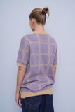 Polera lila Gucci Talla S Image 2