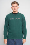 Polera Verde Coach Talla L