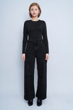 Pantalon Negro Zara Talla 40 Image 3