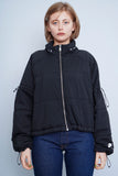 Parka Negro Nike Air Talla L Image 0