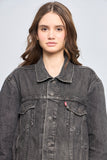 Chaqueta denim  gris levis talla M 778