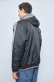 Chaqueta casual  negro  adidas talla L 602