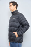 Parka casual  negro columbia talla L 552