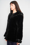 Abrigo Negro Jones New York Talla M Image 1