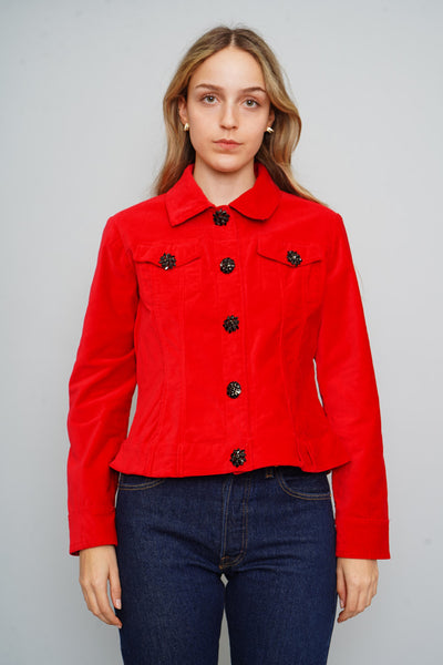 Jacket Rojo berek Talla M