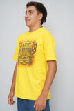 Polera Amarillo harley davidson Talla L Image 1
