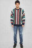 Sweater casual  multicolor cotton tra talla L 122