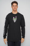 Polera Negro Broken Promises Talla L Image 0