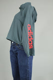 Cortaviento Azul Adidas Talla M Image 1