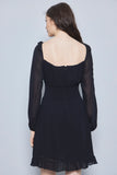 Vestido Negro reformation Talla 10 Image 2