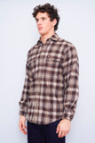 Camisa escocesa cafe Carhartt Talla S Image 1