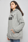 Poleron casual  gris puma talla Xxl 892