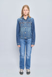 Jacket denim azul true religion Talla L Image 3