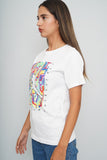 Polera Blanco jordan air Talla L Image 1