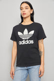 Polera casual  negro  adidas talla M 349