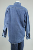 Blusa Azul Levis Talla L Image 2