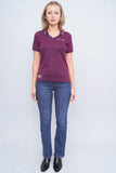 Polera Burdeo Porsche Talla Xs Image 3