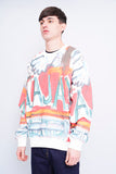 Polerón Multicolor h&m x jean-michel basquiat Talla L Image 1