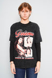 Polera Negro Selena Talla L Image 0
