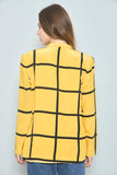 Blazer Amarillo mijoli Talla 18