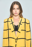 Blazer Amarillo mijoli Talla 18