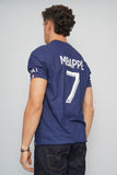 Polera Azul Nike Talla M Image 2