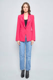 Blazer casual  rosado zara talla S 761