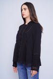 Blusa Negro Coldwater Creek  Talla M Image 1