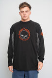 Polera Negro harley davidson Talla Xl Image 0