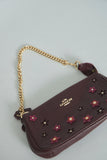 Cartera casual  morado coach talla S 831